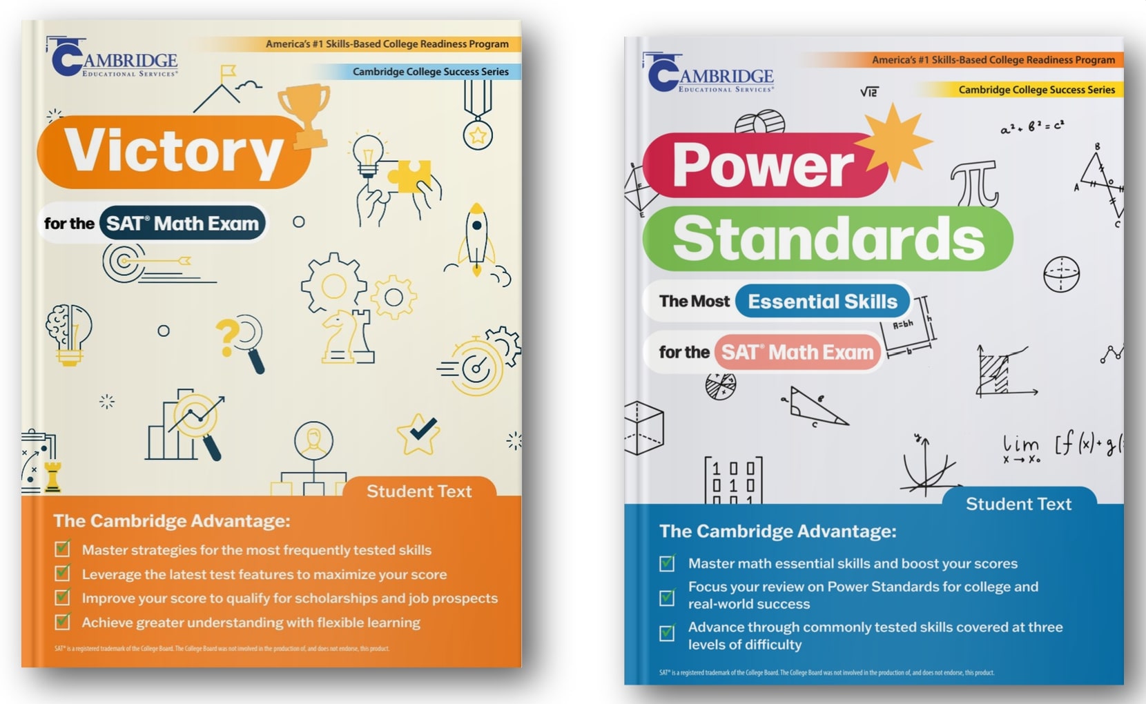 SAT math practice materials or exercises provided by Cambridge Education for students